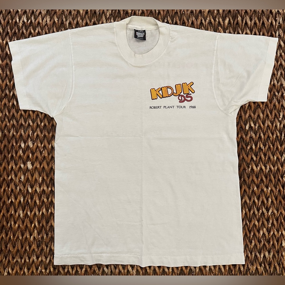 Vintage Robert Plant Now & Zen Tour tshirt. Size Large.